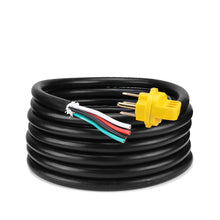 Load image into Gallery viewer, RA-AP021 25' 50 Amp RV Extension Cord - Grip Handle Plug and 6" Loose End,10AWG/3, 4Wires, 6/3+8/1
