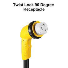 Load image into Gallery viewer, RA- AP024 25' 50Amp Heavy Duty RV Extension Cord with Twist Lock Connector and Easy Removal Handle, 4Wires, 6/3+8/1