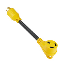 Load image into Gallery viewer, RA- AP026 12" 30A to 30A RV Power Cord L4-30P 4-Prong, 10AWG/3 Cord